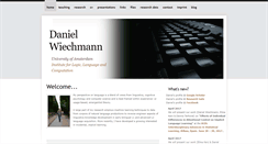 Desktop Screenshot of daniel-wiechmann.net